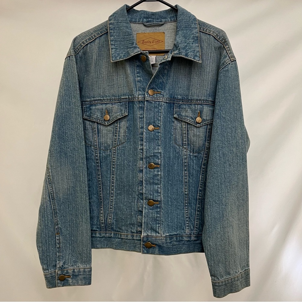 Vintage size medium - NYC graff artist painted Jean jacket street art - graffiti - Picture 3 of 9